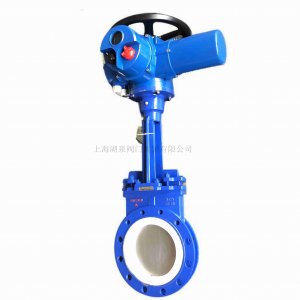 電動刀閘閥DMZ973X-10Q   DN200泥漿、空氣、渣